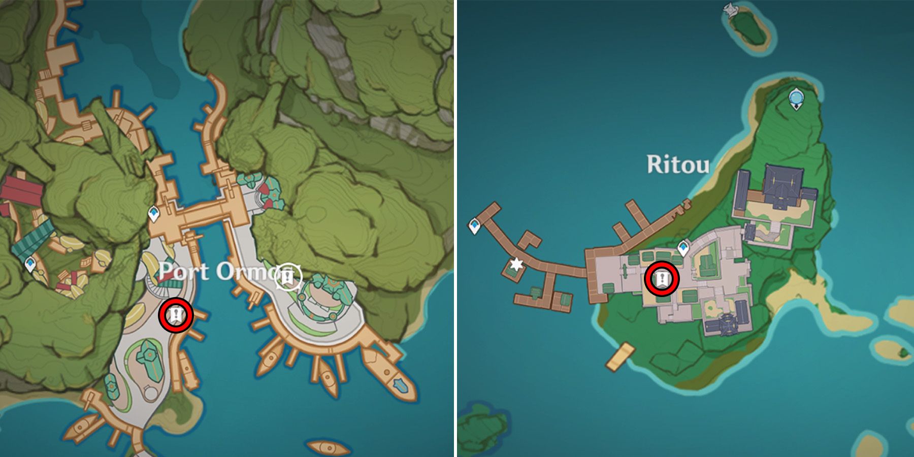 Genshin Impact Sango Pearl Locations