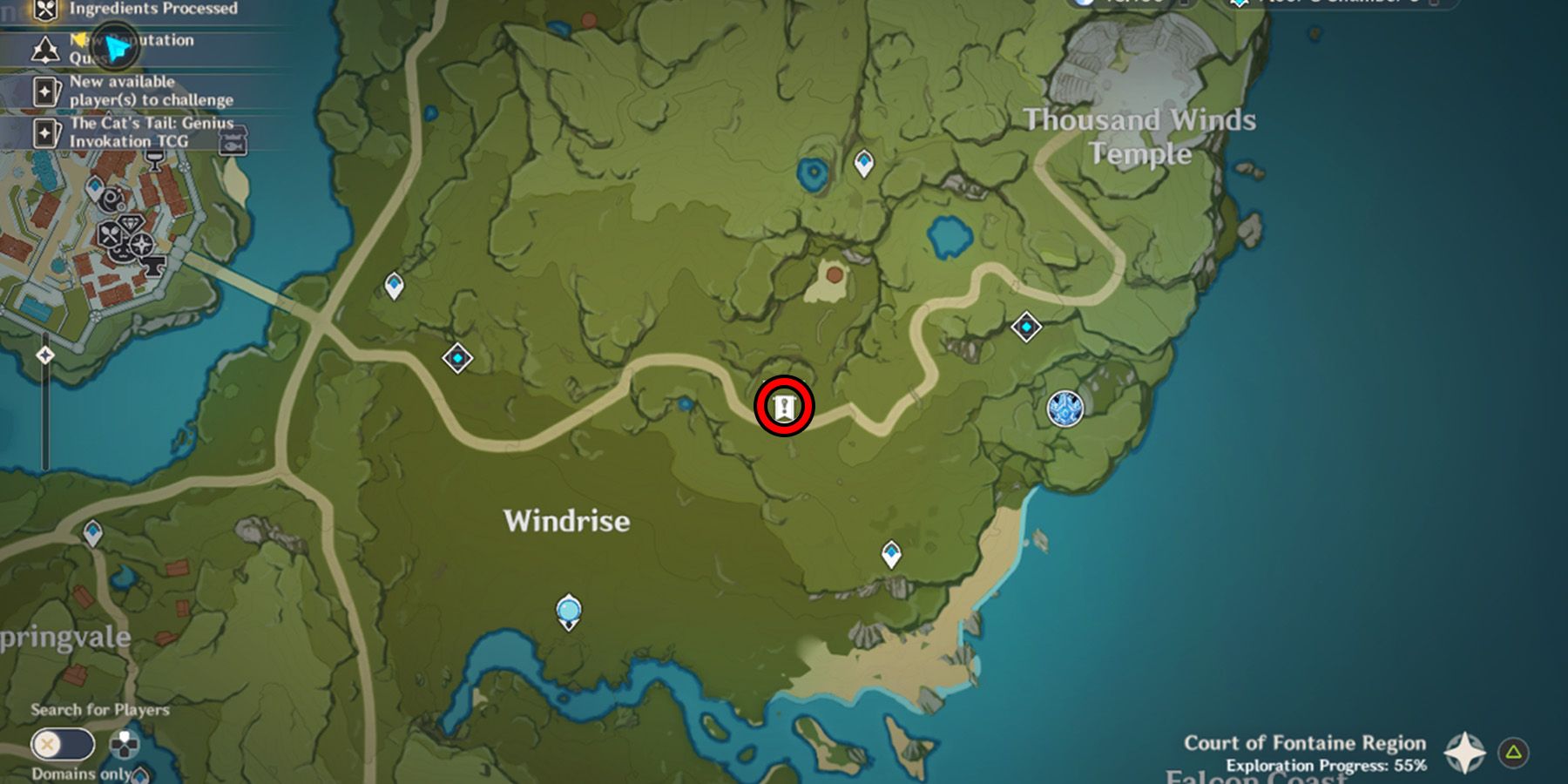 Genshin Impact Wolfhook Locations