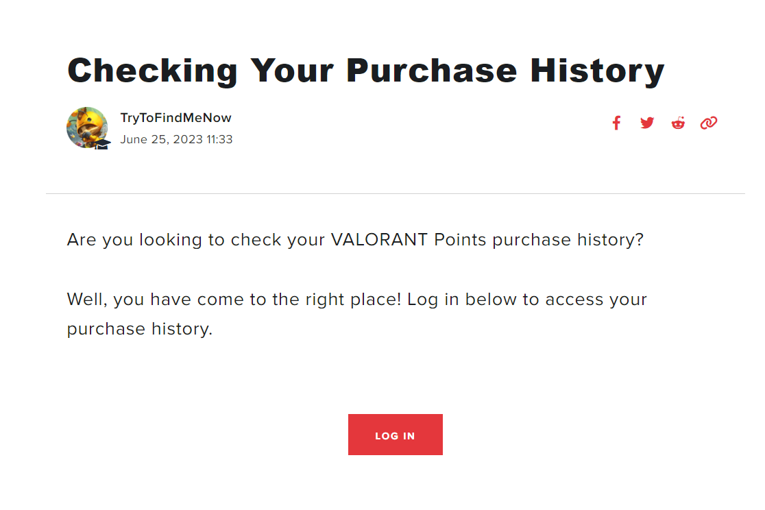 Valorant Expense Tracking How To Check Purchase History And Total Money Spent