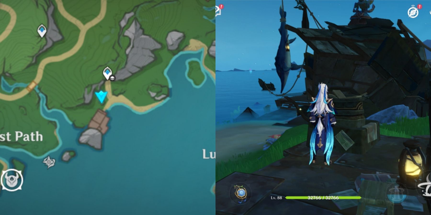 Genshin Impact Freeman's Announcement Treasure Map Guide